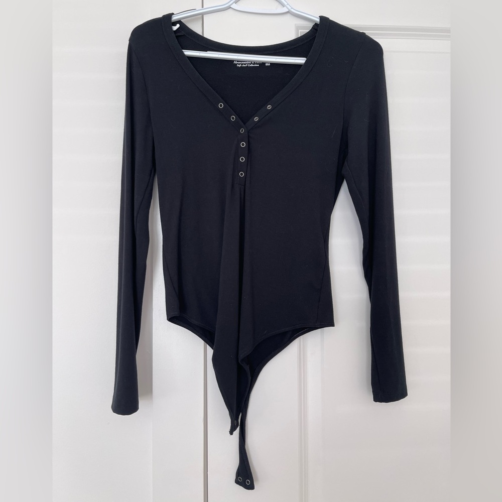 Abercrombie & Fitch bodysuit, black, size medium worn once